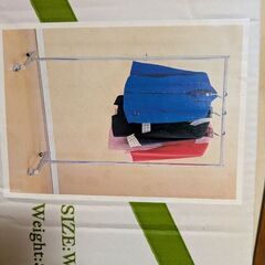 未使用です ハンガーラック お取引中ですの画像