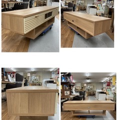 S352 ⭐ フランフラン バルス ローボード テレビ台 FE160 幅160cm USED 綺麗の画像