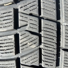 スバル純正アルミホイール スタッドレスタイヤ付きの画像