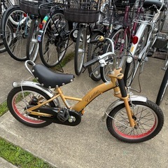 子供18インチミニ自転車の画像