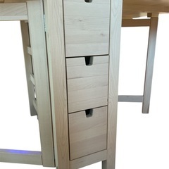 IKEA イケア NORDEN ゲートレッグ テーブルの画像