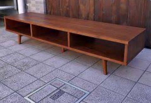 テレビボードemo.ウォールナット材EMK-2062ブラウン (🍃🍀豪🍀🍃) 誉田