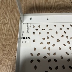 IKEA イケア　小物置き　ミニスチールラック2個セットの画像