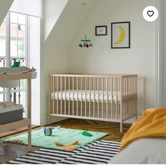 IKEA ベビーベッドの画像