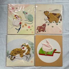 色紙掛け　押絵　タペストリーの画像