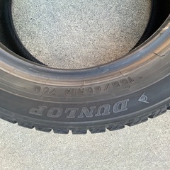 155 65 R14 冬タイヤ2本の画像