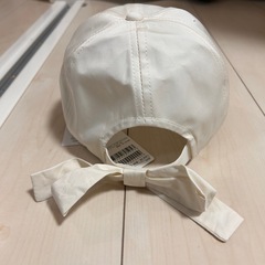 プティマインpetit main【Disney】ディズニープリンセス 刺しゅう バックリボン キャップ 帽子 50cm～54cm 女の子 ベビー キッズ 遠足 お出掛け プール 海の画像