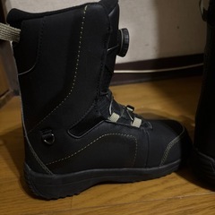 スノーボードブーツ（黒）の画像