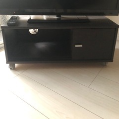 ニトリ　テレビ台　ブラウンの画像