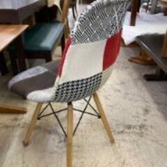 ID:710924　ダイニングチェアー（パッチワーク調）の画像