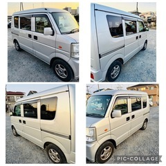 ジョイン 走行14.3万 パワーウィンドウ キーレス ETC エブリイ 車検2年  ナビ 電動ミラー ドラレコ Bカメラの画像