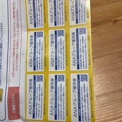 ANA株主優待の画像