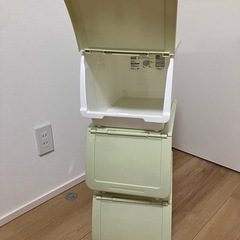 収納ケース3段　NITORI の画像