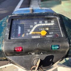 YAMAHAヤマハ　メイト50 V50デラックス　2スト　カブより全然速い　実動　低走行2892キロ スーパーカブ　現金支払いでお願いします。の画像