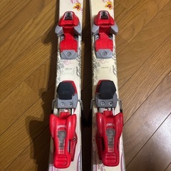 スキー板（花柄）の画像