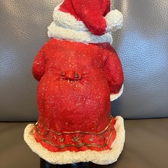 クリスマスの置物の画像