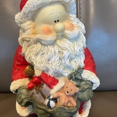 クリスマスの置物の画像