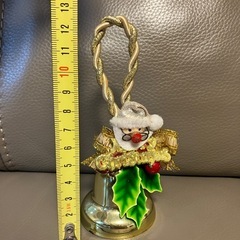 クリスマスの置物の画像