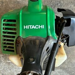 【動作確認済み】日立工機 日立 CG23ECP 2サイクルエンジン 両手ハンドル 草刈り機 肩掛けあり。の画像