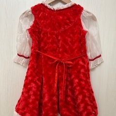 子供のクリスマスワンピース　サイズ110cmぐらいの画像