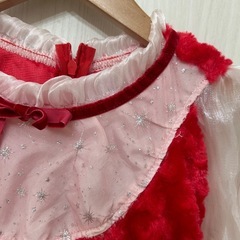 子供のクリスマスワンピース　サイズ110cmぐらいの画像