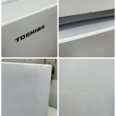R726 ☀️2023年製の高年式♪ 生活家電2点セット 国内メーカー（TOSHIBA・SHARP） 冷蔵庫・洗濯機 ⭐動作確認済⭐クリーニング済の画像