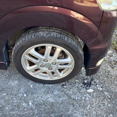 H18 タントカスタム　車検R9/4 エアコン×の画像