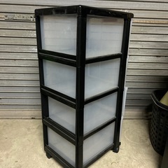 透明プラボックス 4段の画像