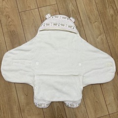 ⭐これからの季節に⭐ おくるみ モコモコ 赤ちゃん   ひつじ柄 防寒 の画像