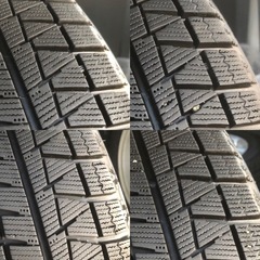 14インチ　アルミホイール スタッドレス155/65R14 4本 深溝　ブリジストン ICEPARTNER2 の画像