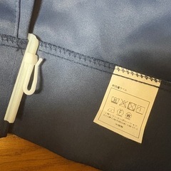 カーテン　ネイビーの画像