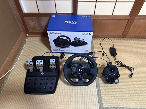 値下げしました】ゲーム用ハンコン Logitech G923 + Shifter 【公式通販】