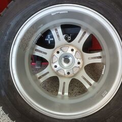 ﾊﾞﾘ溝 185/65R15 2024年Winter Maxx02＋Euro Speed ホイール 4本の画像