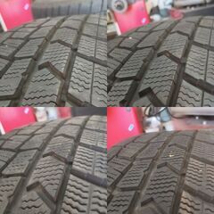 ﾊﾞﾘ溝 185/65R15 2024年Winter Maxx02＋Euro Speed ホイール 4本の画像