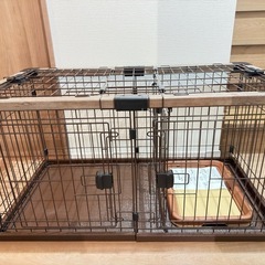 ペティオ　お部屋に合わせて組み替えできるドッグルームサークル　ケージ　犬の画像