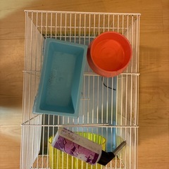 ハムスター飼育カゴの画像