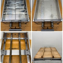 おでん鍋　業務用　８つ切り　2連　LPプロパンガス　居酒屋　厨房　W４００ｘD７２０ｘH２００ｍｍの画像