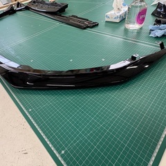 レヴォーグVN５ STI フロントアンダースポイラー ブラックの画像