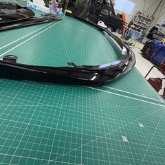 レヴォーグVN５ STI フロントアンダースポイラー ブラックの画像