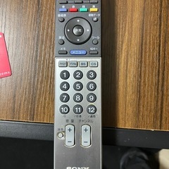 ソニー BRAVIA 40型 TV リモコン フルハイビジョン KDL-40V2500の画像