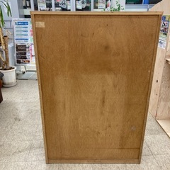 【ジモティー割引で最大15％OFF⭐️】タンス 　ブラウン　上段カギ付き　全国家具工業連合会の画像