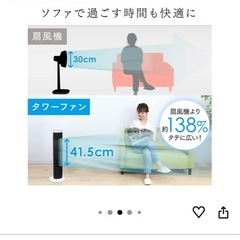 アイリスオーヤマ　扇風機の画像