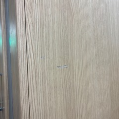 ☆ドリーム荒牧店☆ジモティー割引有☆【クリーニング済み】ニトリ/2枚扉レンジボードの画像