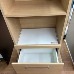 ☆ドリーム荒牧店☆ジモティー割引有☆【クリーニング済み】ニトリ/2枚扉レンジボードの画像