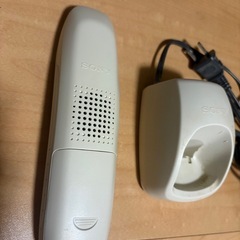 SONY SPP-C500 子機　ホワイト 充電スタンド付きの画像