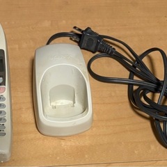 SONY SPP-C500 子機　ホワイト 充電スタンド付きの画像