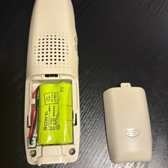 SONY SPP-C500 子機　ホワイト 充電スタンド付きの画像