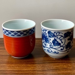 茶碗と湯呑み　2種2セットの画像