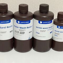 【光造形3Dプリンター】Photon M3と開封済みレジンの画像