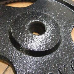 プレート 10Kg 2枚セット プレート直径 約31.5cm 穴直径 約3cm 中古 バーベル ダンベル 札幌市厚別区 厚別店の画像